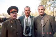 Генерал-майор Д.М. Копопля, Александром Конопля и Алан Варзиев. 